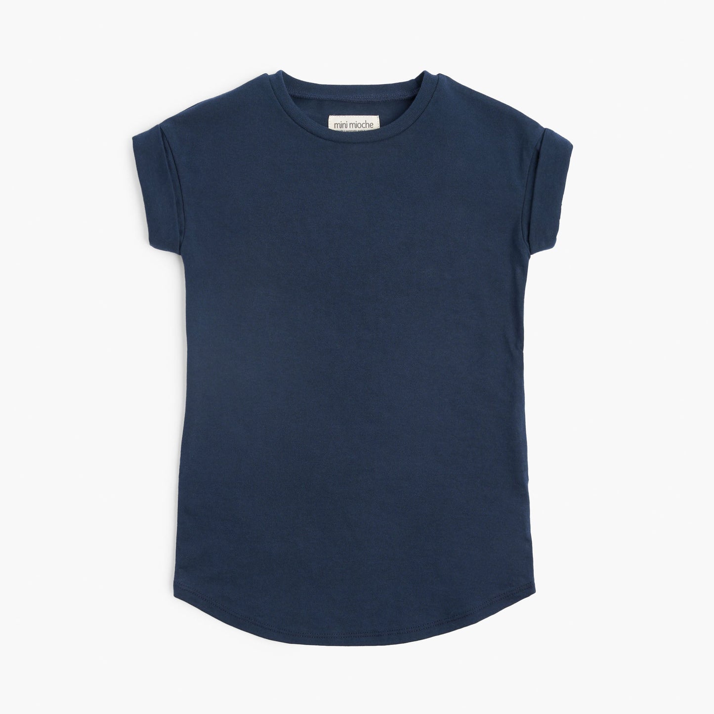 Robe nuage à manches retroussées