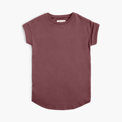 Robe nuage à manches retroussées