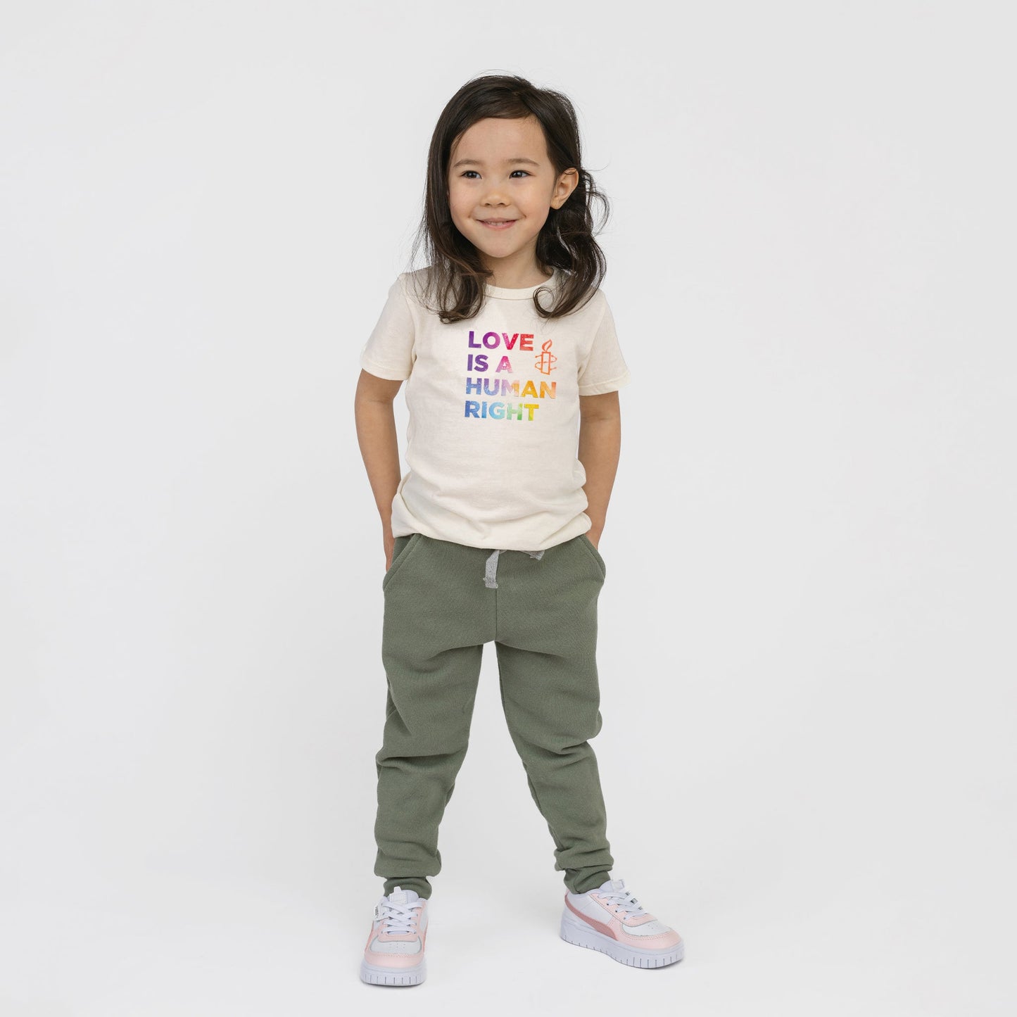 L'amour des enfants est un droit humain T-shirt
