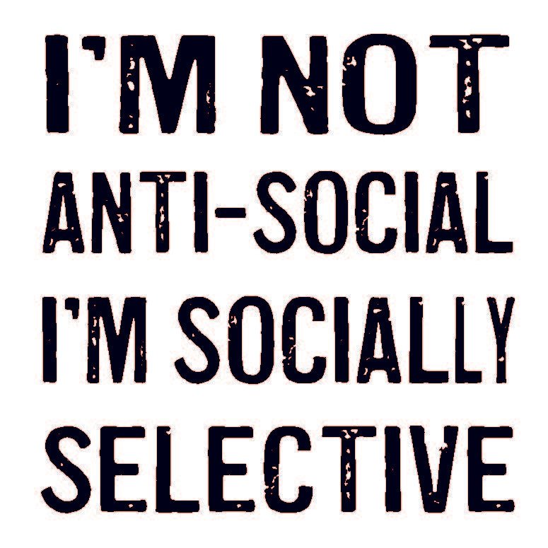 Coasters or Magnets - I'm Not Anti-social