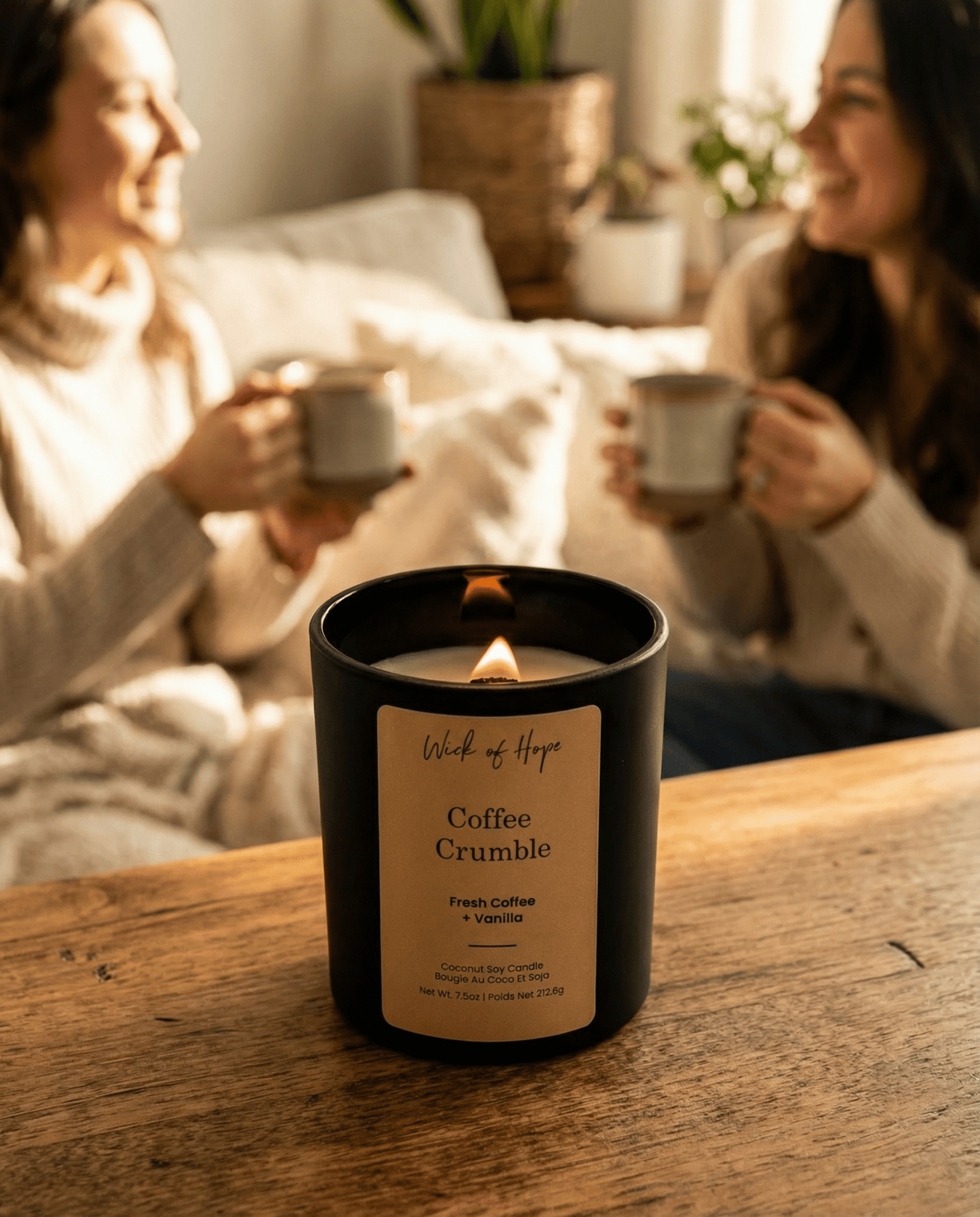 Coffee Crumble Candle | Fresh Coffee + Vanilla
