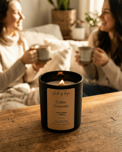 Coffee Crumble Candle | Fresh Coffee + Vanilla