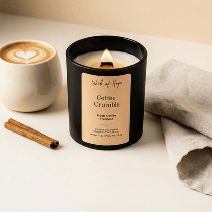 Coffee Crumble Candle | Fresh Coffee + Vanilla