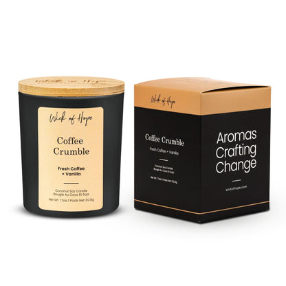 Coffee Crumble Candle | Fresh Coffee + Vanilla