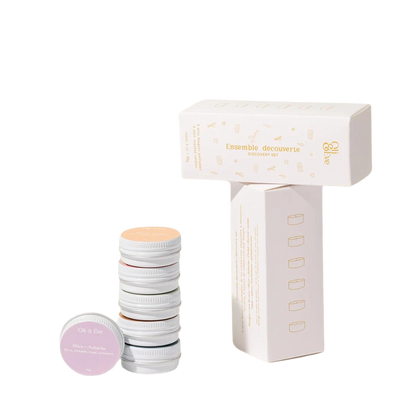 Coffret découverte de bougie