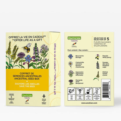 Coffret Sauvons les Abeilles | Semences Ancestrales