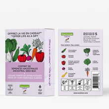 Coffret de semences de légumes | La fierté de votre potager