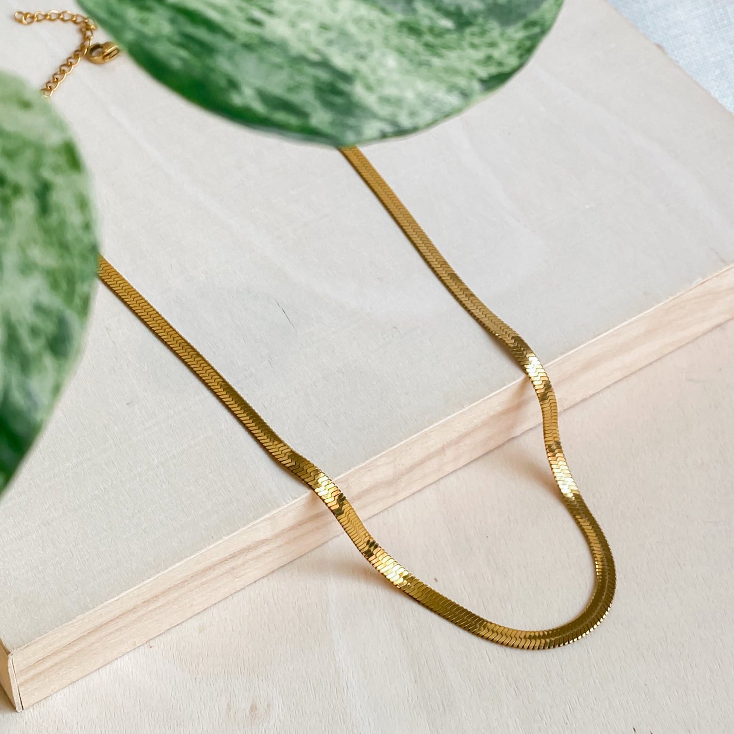 18K Gold Plated Stainless Steel Choker Necklace | CLEOPATRA