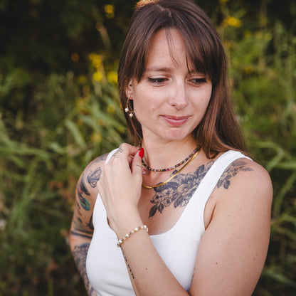 Tourmaline and Hematite Necklace | IRIS