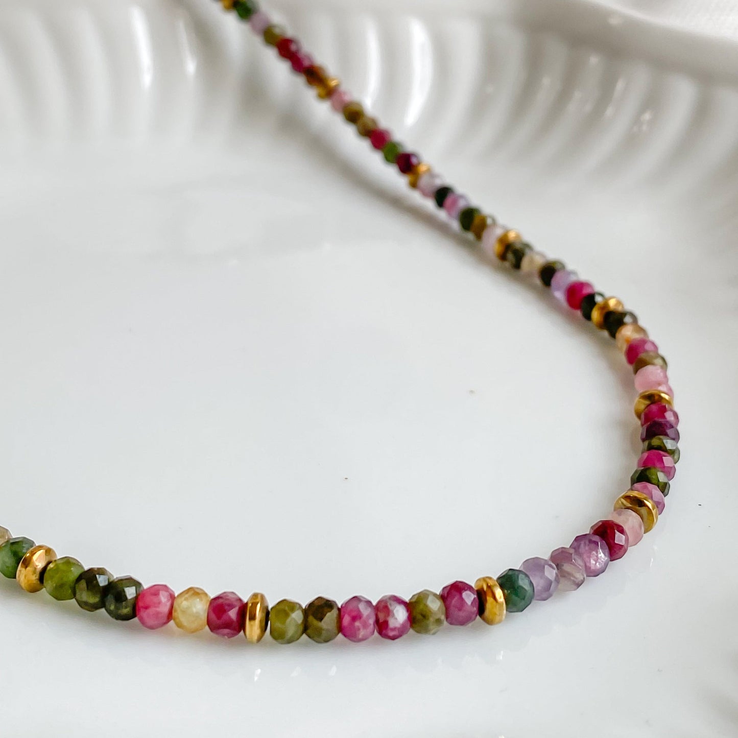 Tourmaline and Hematite Necklace | IRIS