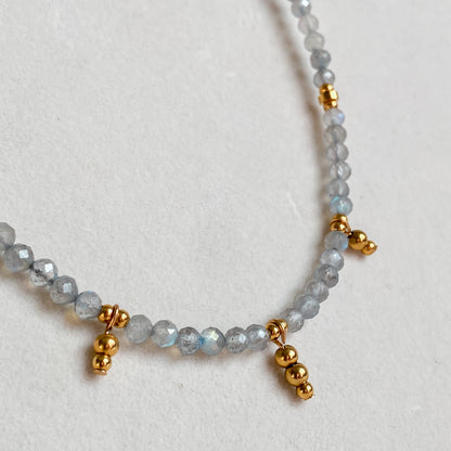 Labradorite Stone Necklace | SÉLÉNÉ