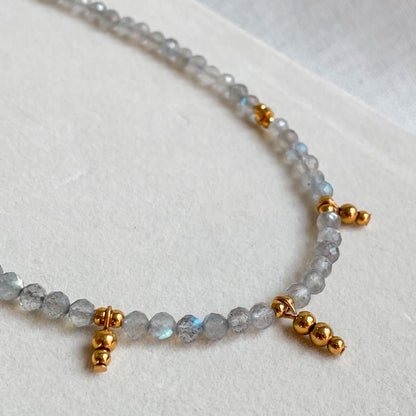 Labradorite Stone Necklace | SÉLÉNÉ
