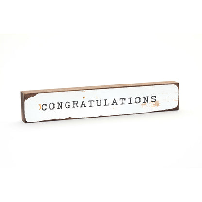 Timber Bit - Large - Congratulations