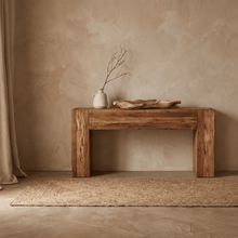 Console Auguste en teck super rustique