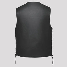 Gilet de moto Unik International à lacets sur les côtés pour hommes