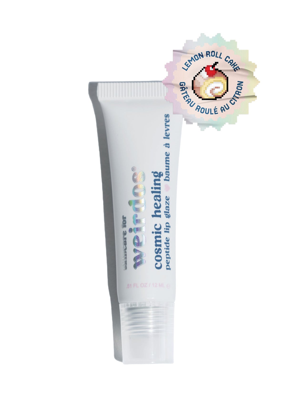peptide lip glaze - lemon roll cake