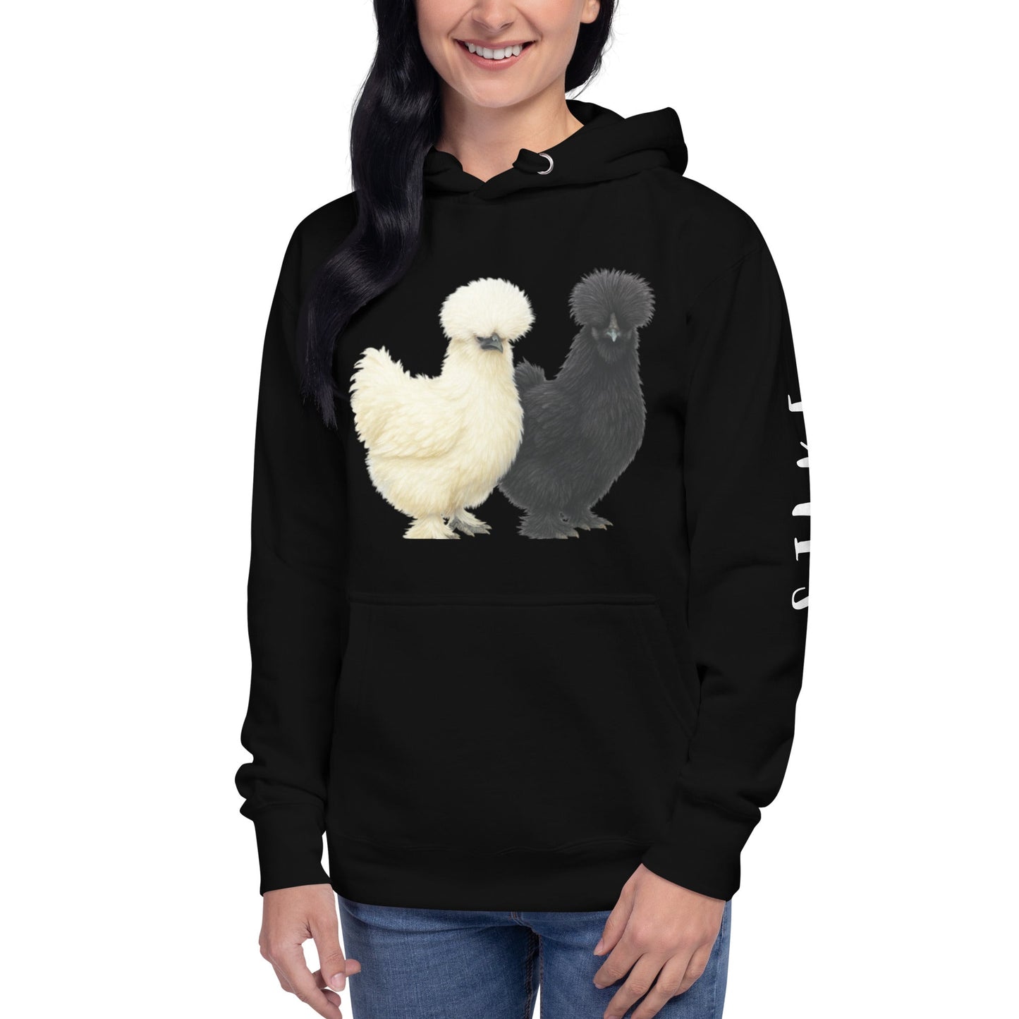 Sweat à capuche unisexe Silkie