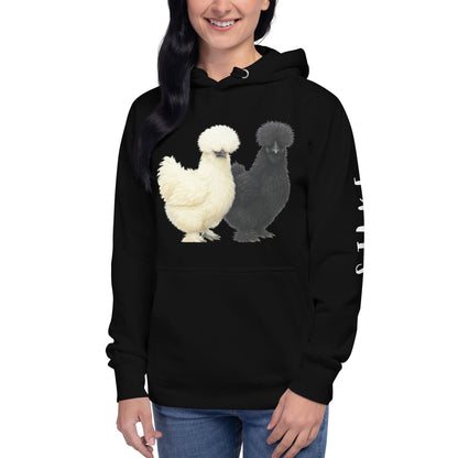 Sweat à capuche unisexe Silkie