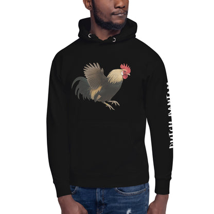Sweat à capuche unisexe lapin hollandais Bantam