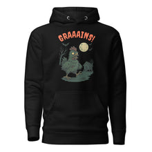 Pull à capuche unisexe Halloween Zombie Poulet Lapin