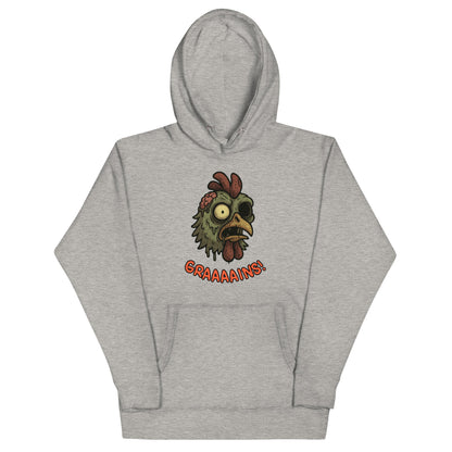 Halloween Zombie Chicken Unisex Bunny Hug (hoodie)