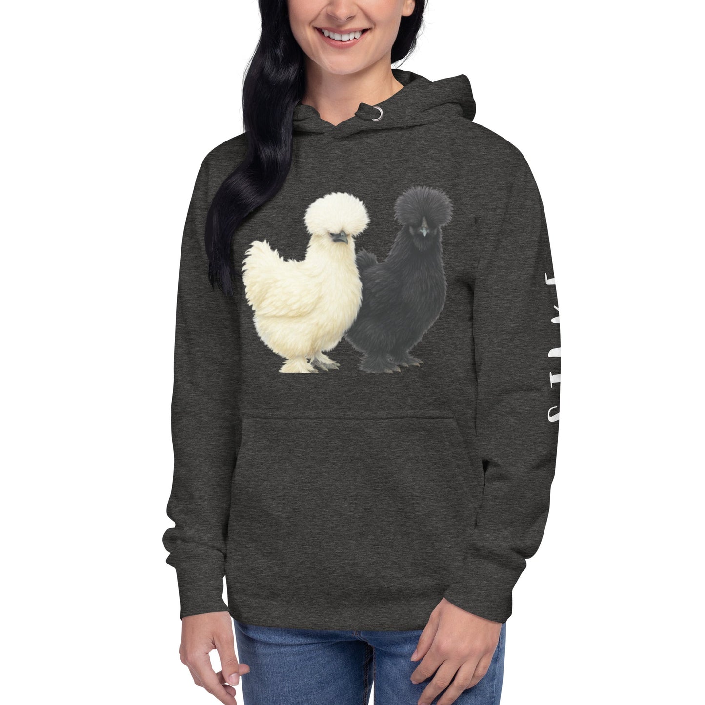Sweat à capuche unisexe Silkie