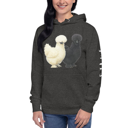 Sweat à capuche unisexe Silkie