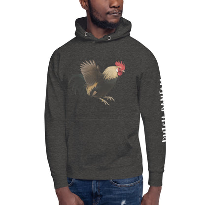 Sweat à capuche unisexe lapin hollandais Bantam