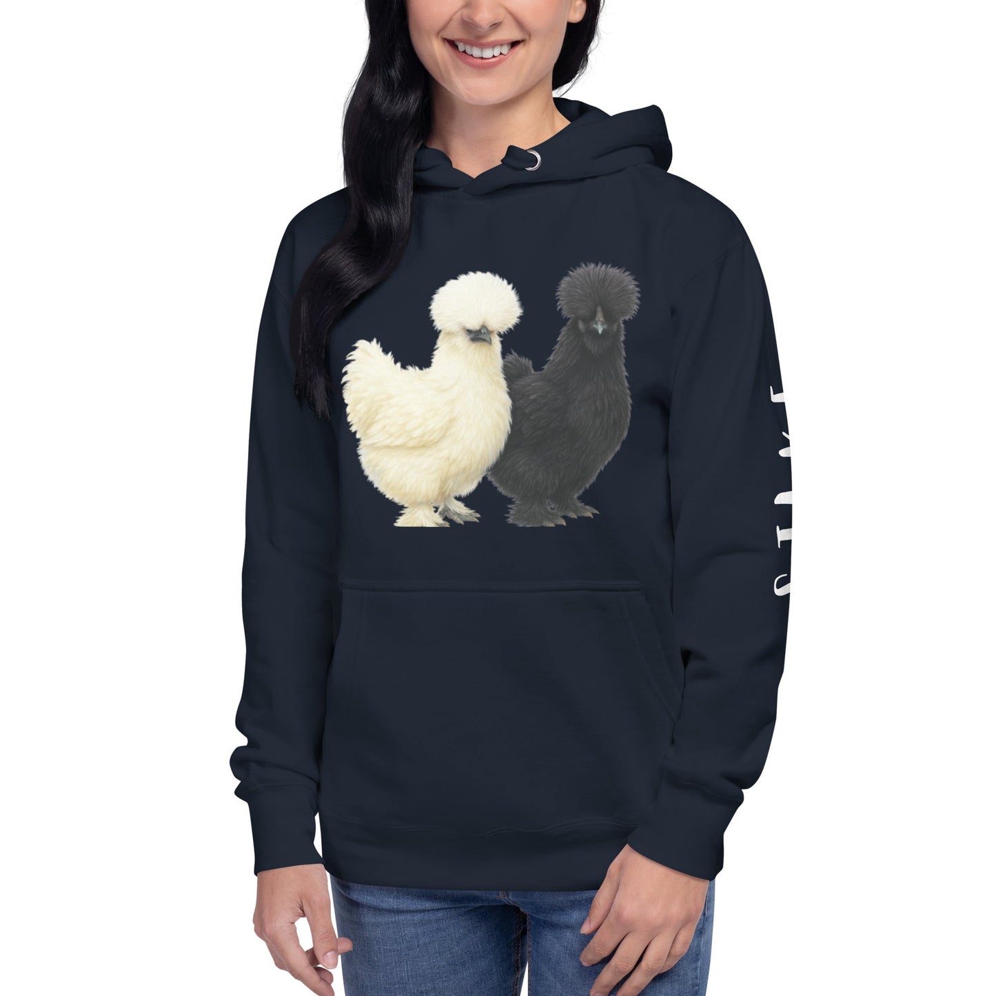 Sweat à capuche unisexe Silkie