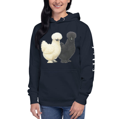 Sweat à capuche unisexe Silkie