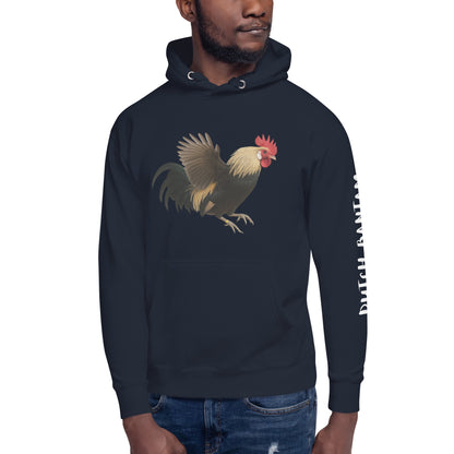 Sweat à capuche unisexe lapin hollandais Bantam