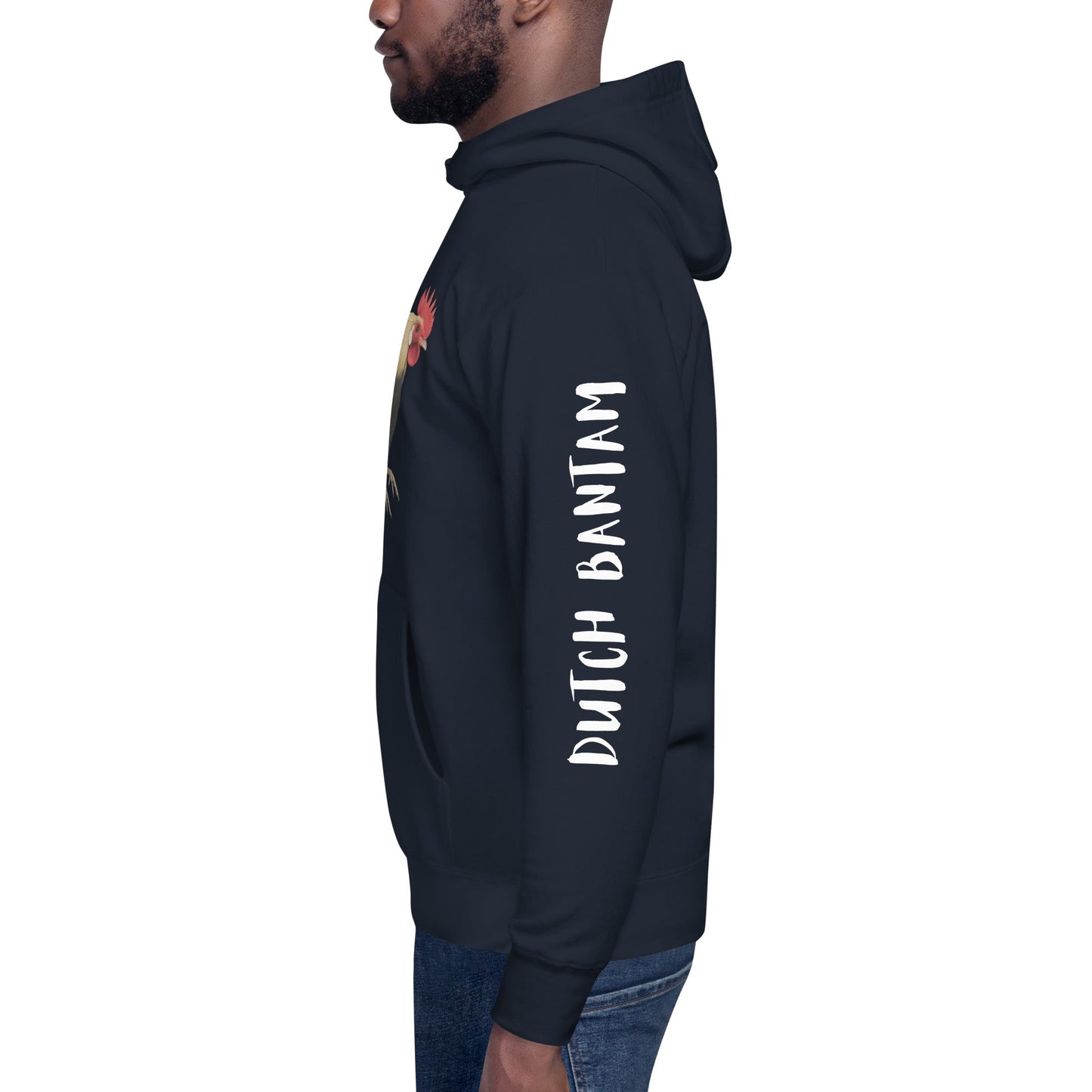Sweat à capuche unisexe lapin hollandais Bantam