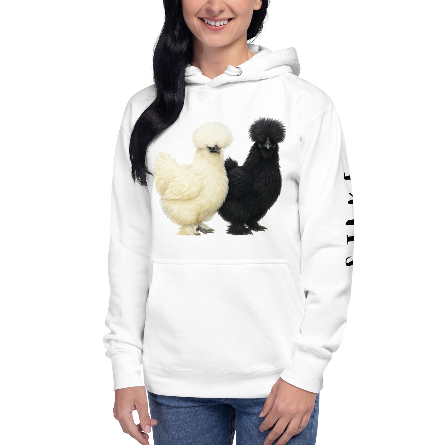 Sweat à capuche unisexe Silkie