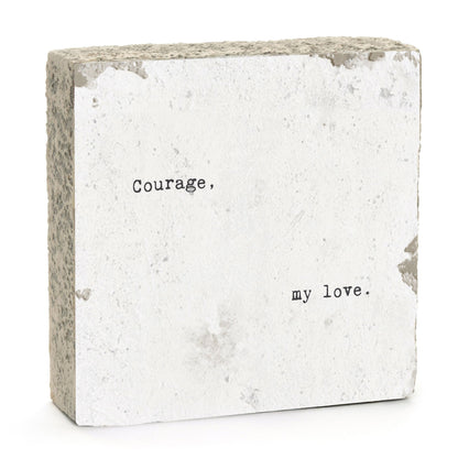 Art Block - Little Gem - Courage My Love