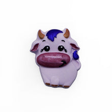Vache avec des cils