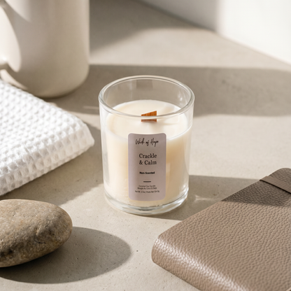 Crackle & Calm Candle | Unscented