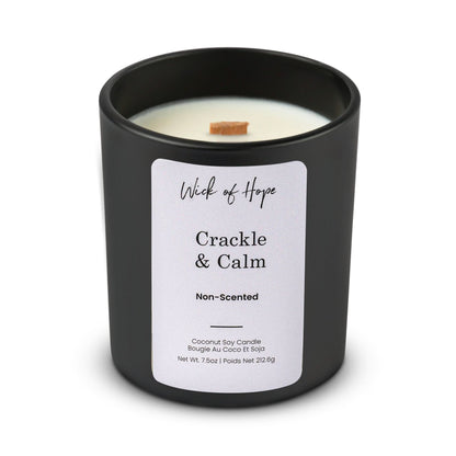 Crackle & Calm Candle | Unscented
