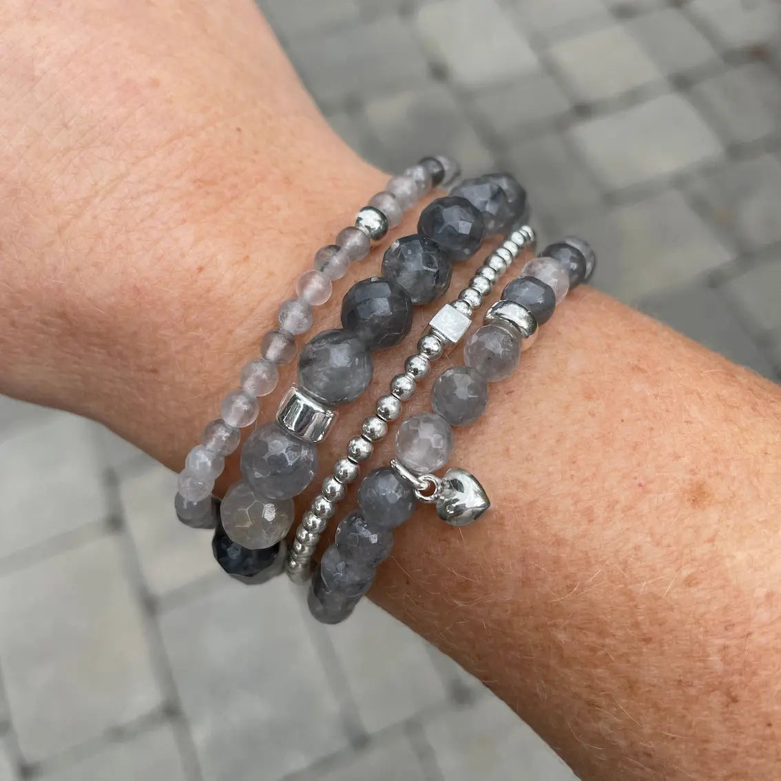 Parure de bracelets 50 nuances de Grey