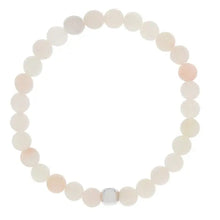 Bracelet en opale rose
