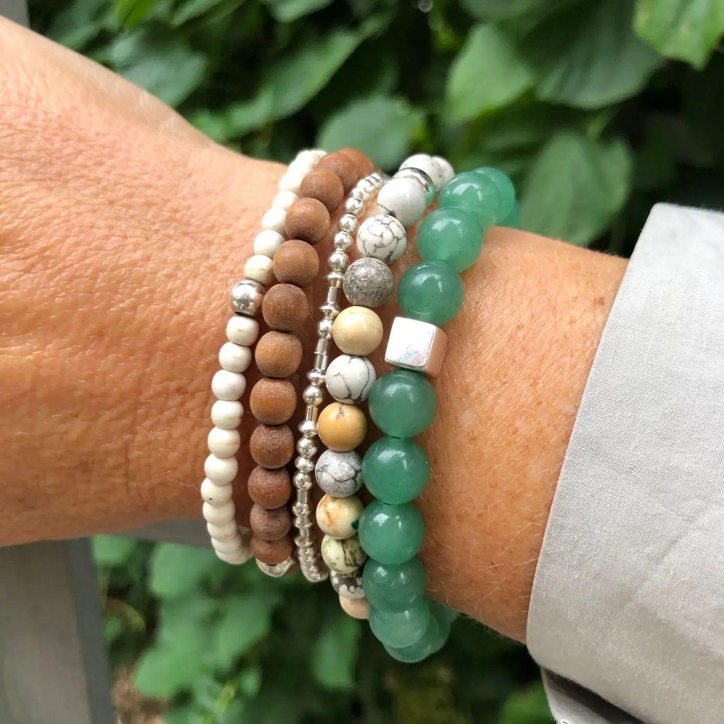 Bracelet empilable « Force » en morse
