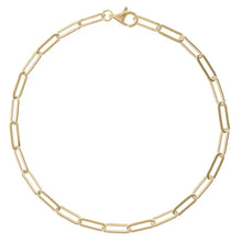 Bracelet trombone en or jaune
