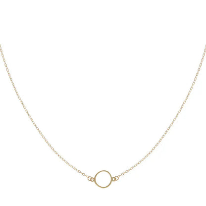 Golden Eternity Necklace