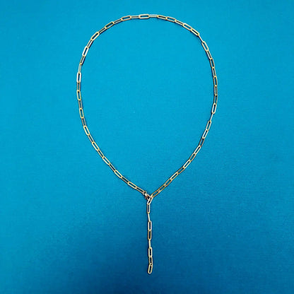 Gold Paperclip Chain