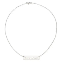 Name Plate Necklace - Hand Stamped