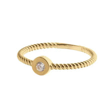 Bague Emily en or massif 10 carats
