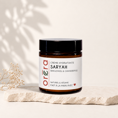 Crème de nuit pour le visage SARYAH bakuchiol et canneberge
