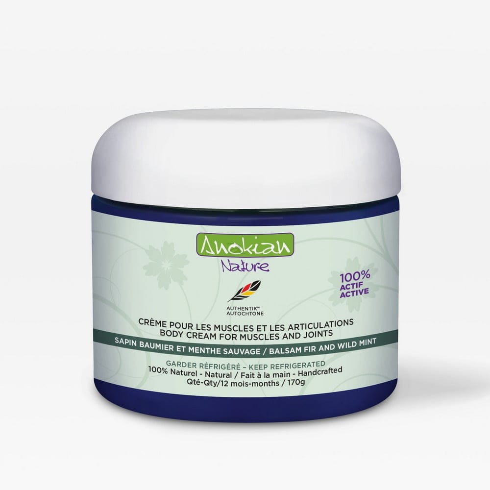 Crème naturelle pour les tensions musculaires | Sapin baumier & menthe sauvage