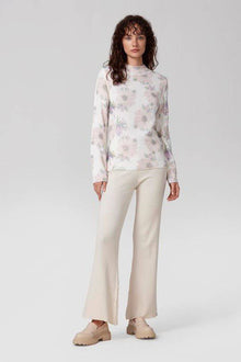 Crew Neck Floral Sweater