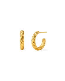 Boucles d'oreilles croissant
