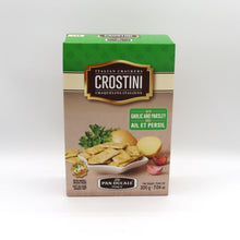 Crostinis à l'ail et au persil